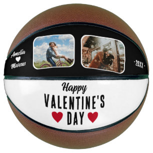 Happy Valentine's Day Red Hearts 2 Fotos Basketball