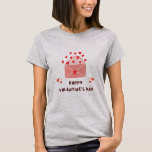 Happy Valentine's Day - Red Hearts Liebe Images T-Shirt