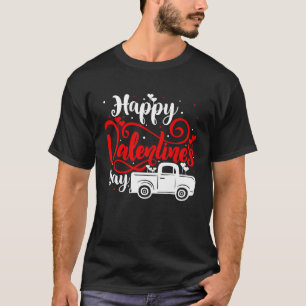 Happy Valentine's Day Rose Date Night Blume Lov T-Shirt