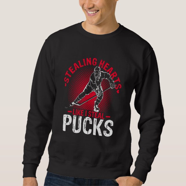 Happy Valentine's Day Roses Date Night Flowers Ice Sweatshirt (Vorderseite)