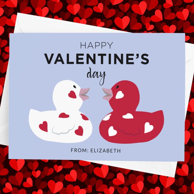 HAPPY VALENTINE'S DAY Rubber Duckies (Von Creator hochgeladen)
