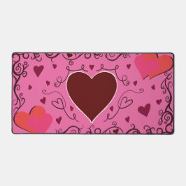 Happy Valentine's Day  Schreibtischunterlage