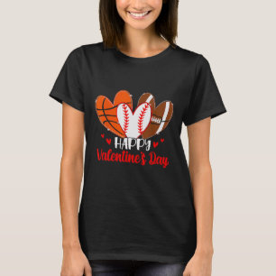 Happy Valentines Day Shirt Boys Sketll Sell Footba