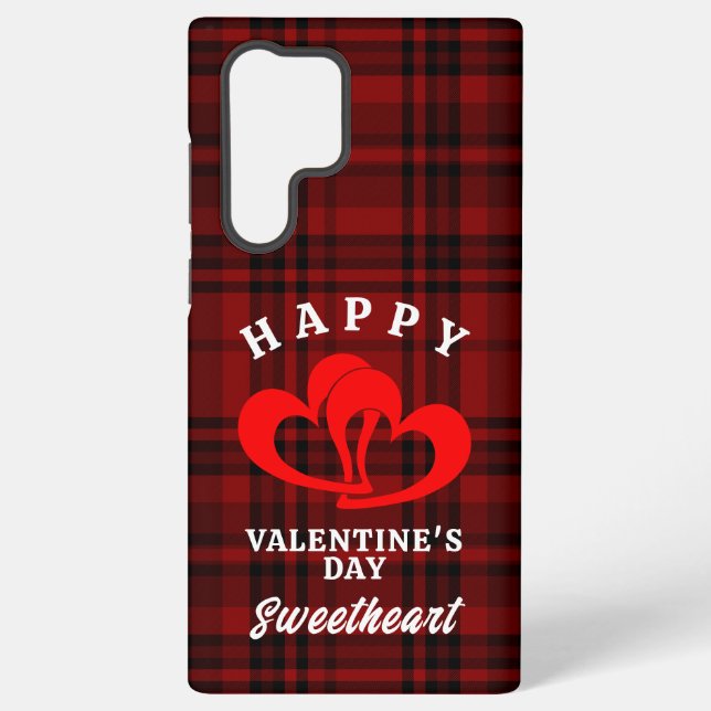 HAPPY VALENTINE'S DAY SWEETHEART SAMSUNG GALAXY HÜLLE (Rückseite)