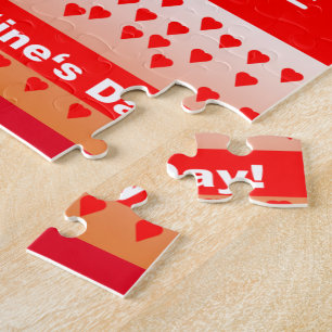 Happy Valentine's Day Text Forever Love Hearts Red