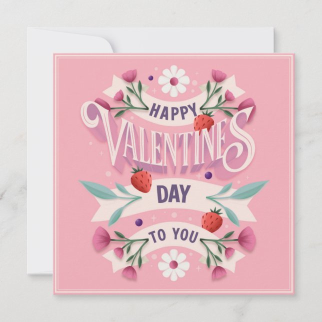 Happy Valentines Day to You (Vorderseite)