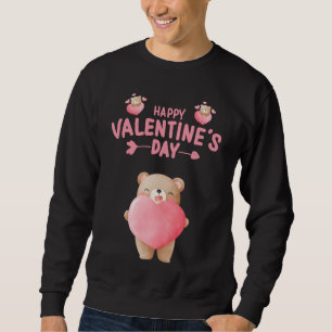 HAPPY VALENTINE'S DAY VALENTINE BAR SWEATSHIRT
