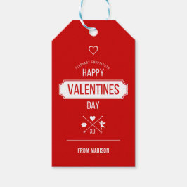 Happy Valentine's Day Valentine Symbols Geschenk T Geschenkanhänger