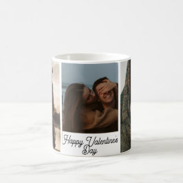 Happy Valentines Day, Valentinstag Geschenke, Foto Kaffeetasse