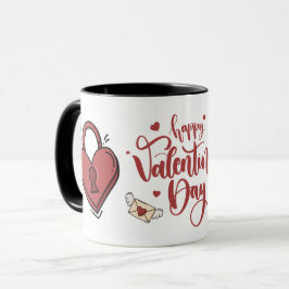 Happy Valentines Day, Valentinstag Geschenke, Foto Tasse