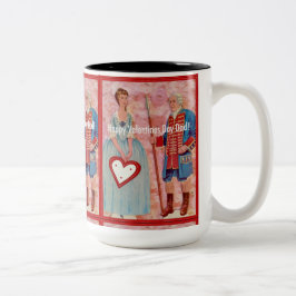 Happy Valentines Day Vater Cup Zweifarbige Tasse