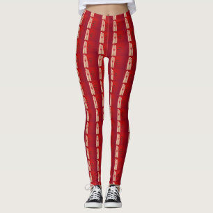 Happy Valentines Fingers Leggings