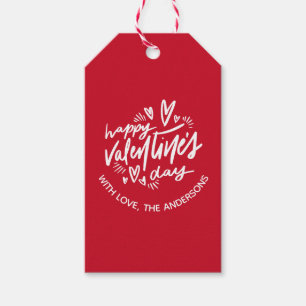 Happy Valentines Geschenkanhänger