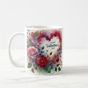 Happy Valentines Tasse