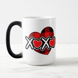 Happy valentine's xoxo Mug Verwandlungstasse