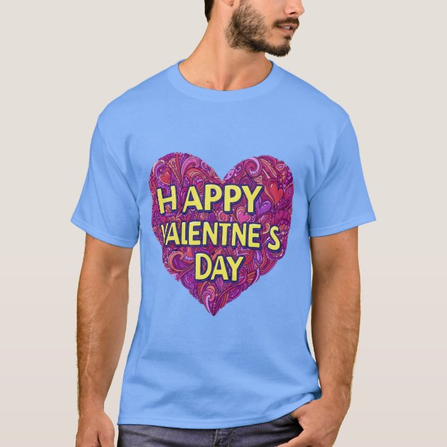 HAPPY VALENTIN'S DAY T-Shirt (Vorderseite)