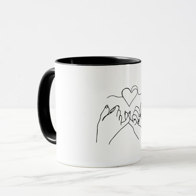HAPPY VALENTIN's TASSE Day (Vorderseite Links)