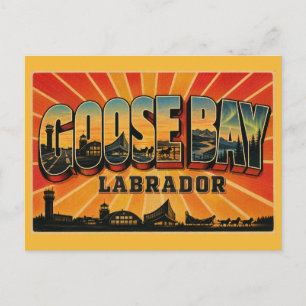 Happy Valley-Goose Bay Labrador Gateway Postkarte