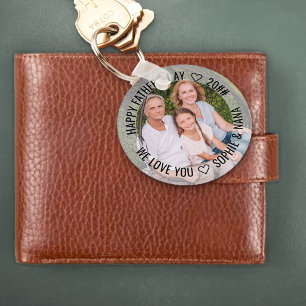Happy Vaters Day Foto Wir Liebe Sie Grandad Foto Schlüsselanhänger