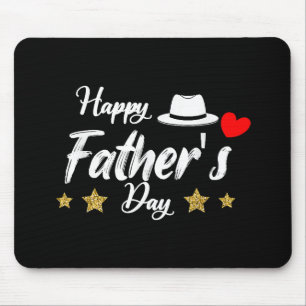 Happy Vatertag 2025 Hemd für Men Vater Opa Mousepad