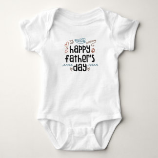 Happy Vatertag Baby Bodysuit Baby Strampler