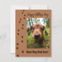 Happy Vatertag Bester Hund Vater je Foto