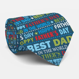 Happy Vatertag Bester Vater Daddy Liebe Krawatte