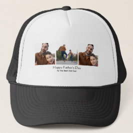 Happy Vatertag Custom Foto Trucker Hat Truckerkappe