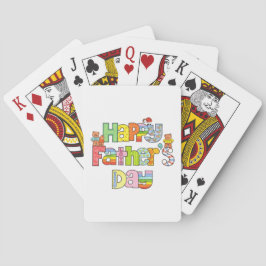 Happy Vatertag Kartenspiel Spielkarten