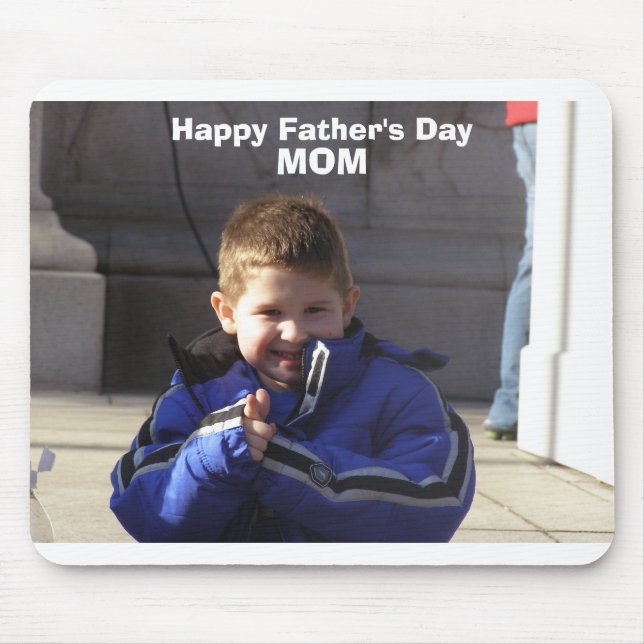 Happy Vatertag Mama Mousepad (Vorne)
