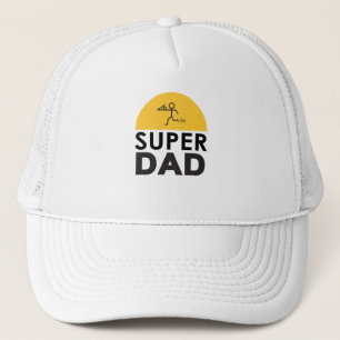Happy Vatertag Super Vater Truckerkappe