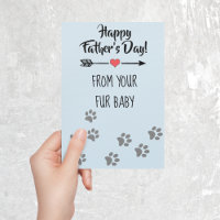 Happy Vatertag von Hunde Katze Pet Fur Baby