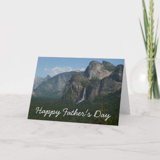 Happy Vatertag Yosemite Card Karte (Vorderseite)