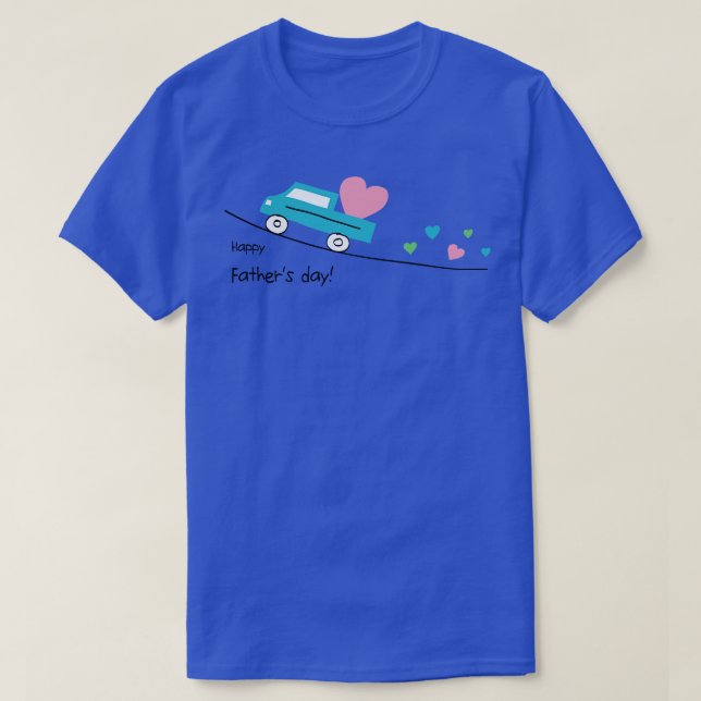 Happy Vathers Day 1 T-Shirt (Design vorne)