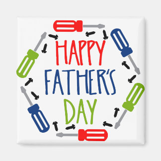 Happy Vathers Day Bester Vater Geschenk Magnet