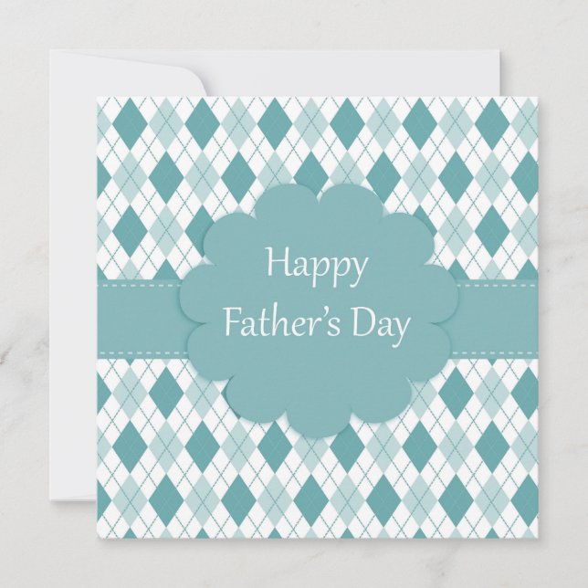 Happy Vathers Day Feiertagskarte (Vorderseite)