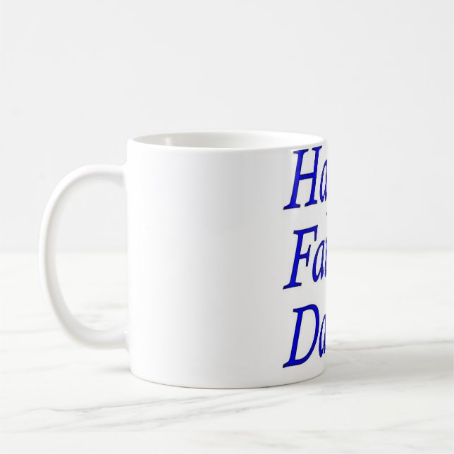 Happy Vathers Day Kaffeetasse (Links)