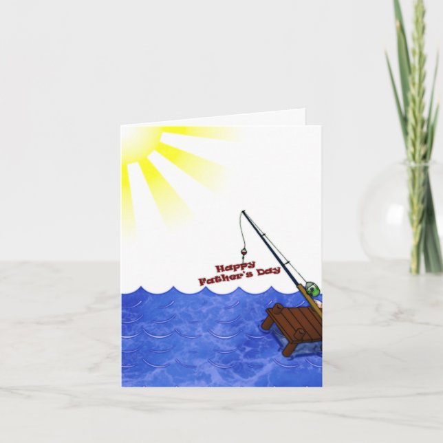 Happy Vathers Day Karte (Vorderseite)