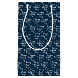 Happy Vathers Day Pattern Kleine Geschenktüte