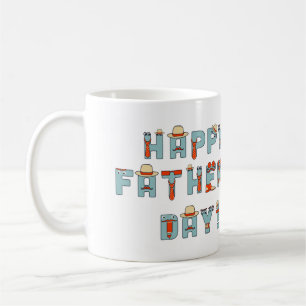 Happy Vathers Day Personalisiertes Foto Kaffeetasse