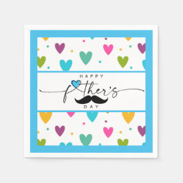 Happy Vathers Day Serviette