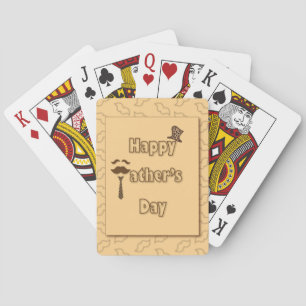 Happy Vathers Day Spielkarten
