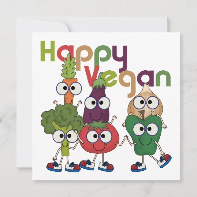 Happy Vegan (Vorderseite)