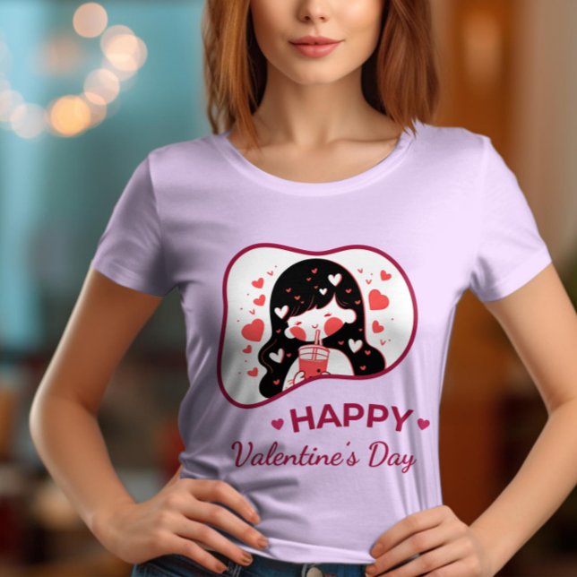 Happy Velentine's Day - Heart's Delight Liebe T-Shirt (Von Creator hochgeladen)