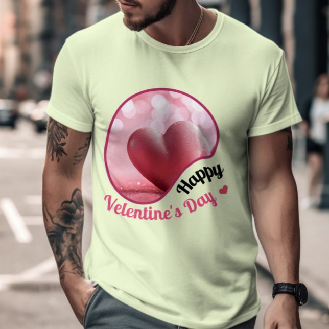 Happy Velentine's Day - Sweetheart's Embrace Dream T-Shirt (Von Creator hochgeladen)