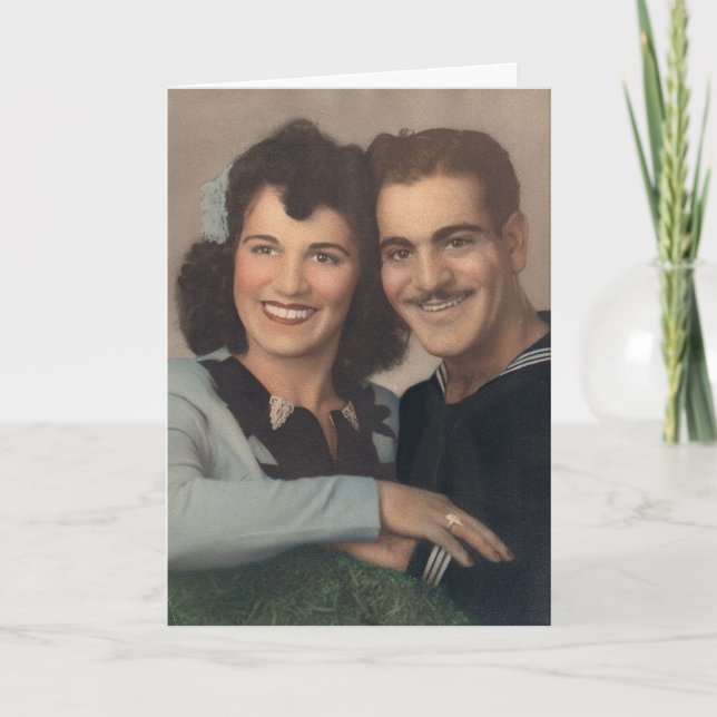 Happy Verlobung Karte (Vorderseite)