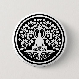 Happy Vesak Day Button
