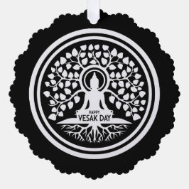 Happy Vesak Day Ornament Karte