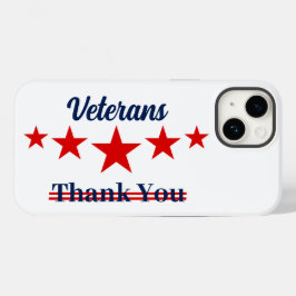 Happy Veterans Day Case-Mate iPhone 14 Hülle