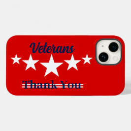 Happy Veterans Day Case-Mate iPhone 14 Hülle
